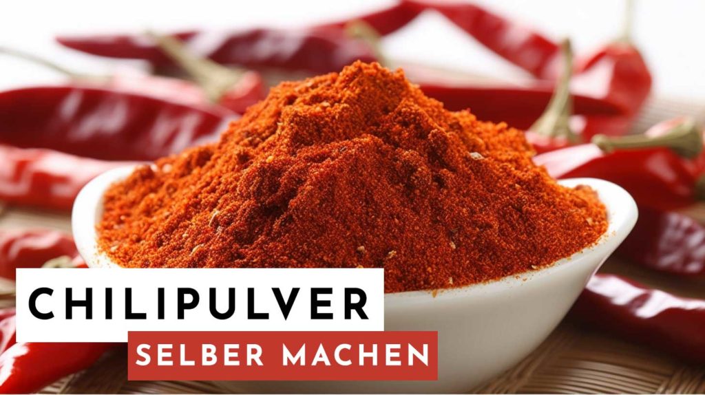 Chilipulver selber machen