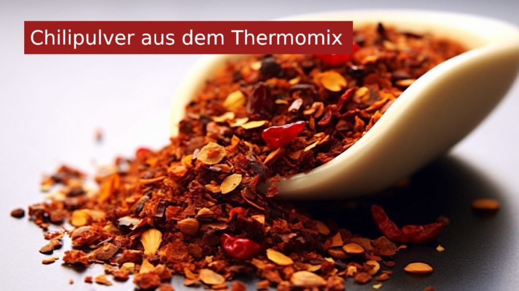 Chilipulver im Thermomix herstellen
